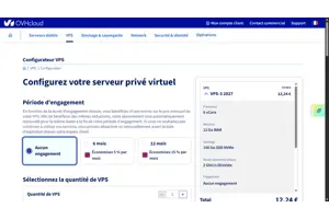 Acheter un VPS-3 chez OVHcloud pour héberger AuditStock